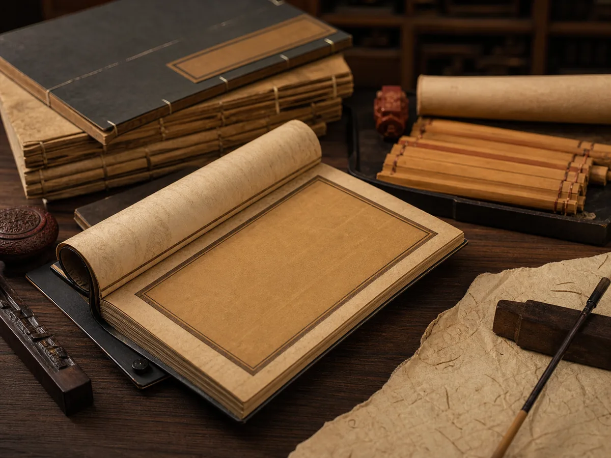 Chinese lineage books and archive materials for surname origin research